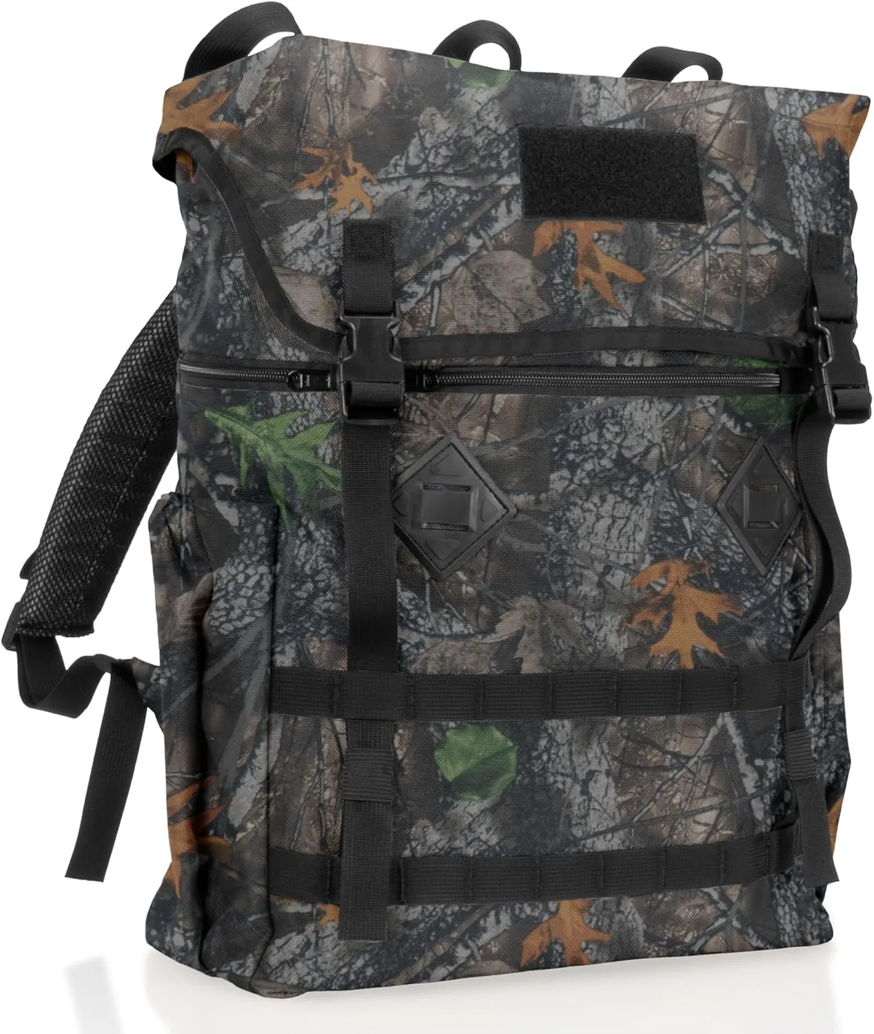 ~ Recon Ruck ~ Signal-Blocking Tactical Pack for Laptops and Mid-Size Electronics ~ Tracking/Hacking Defense ~ 1000D Nylon ~ Backwoods Camo