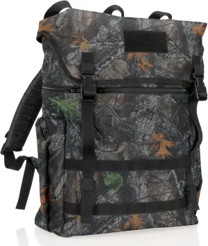 ~ Recon Ruck ~ Signal-Blocking Tactical Pack for Laptops and Mid-Size Electronics ~ Tracking/Hacking Defense ~ 1000D Nylon ~ Backwoods Camo