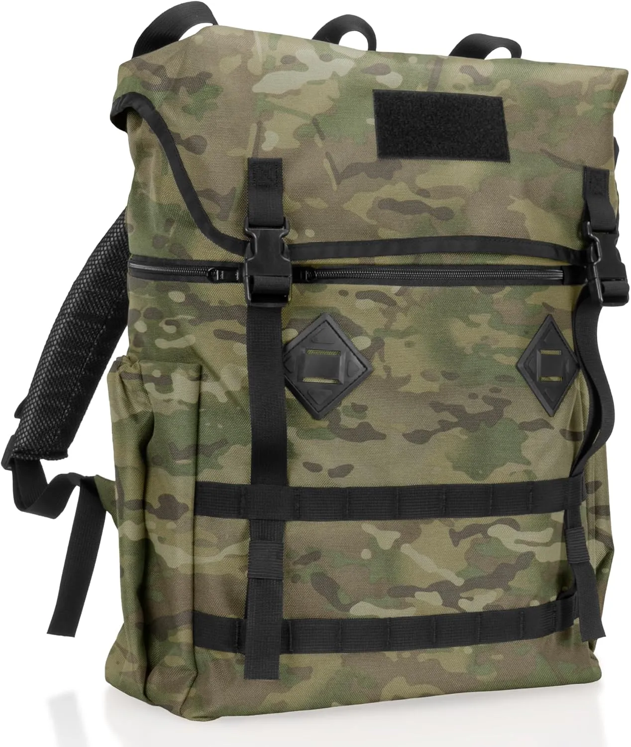 ~ Recon Ruck ~ Signal-Blocking Tactical Pack for Laptops and Mid-Size Electronics ~ Tracking/Hacking Defense ~ 1000D Nylon ~ MultiCam Camo