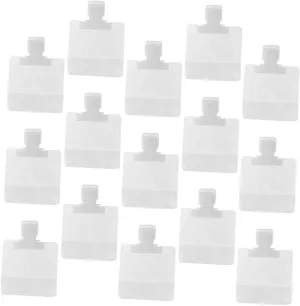 15Pcs Multi Function Travel Pouches Compact Lotion Squeeze Bags for Daily Use Leak Cosmetic Containers for Skincare and Toiletries the Go