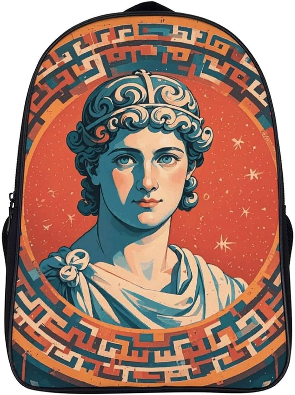 16 Inch Backpack Stamped with Ancient Rome Laptop Backpack Lightweight Full Print Travel Bag Casual Daypack for Women Men