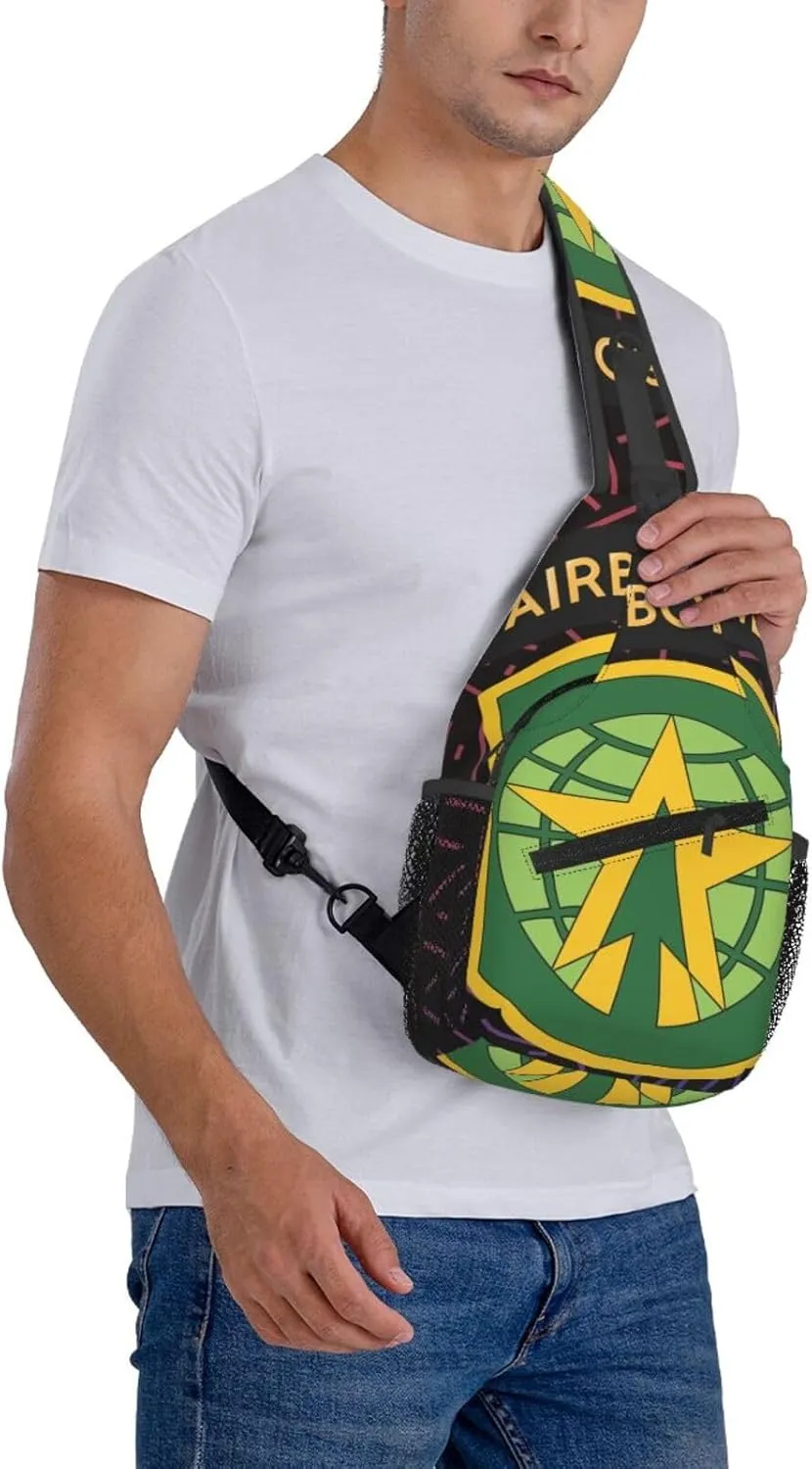 16th Military Police Small Crossbody Backpack Sling Bag For Men Women Mini One Shoulder Chest Bags Gym Sport Travel Hiking Daypack
