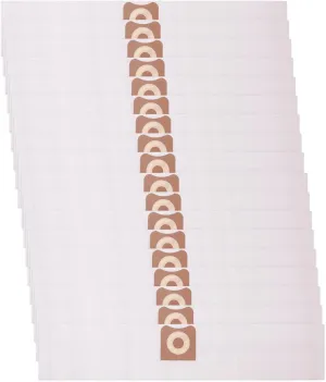 18 Pack VF3501 Dust Bags Replacement for Ridgid & Workshop 3-4.5 Gallon Vacuums, Dust Collection Filter Bags Part# VF3501 Size C 23738 WS32045F