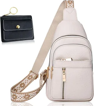 2025 Crossbody Bag,Travel Small Sling Bag Crossbody Bags for Women-Vegan Leather Fanny Pack Crossbody Bags for Women