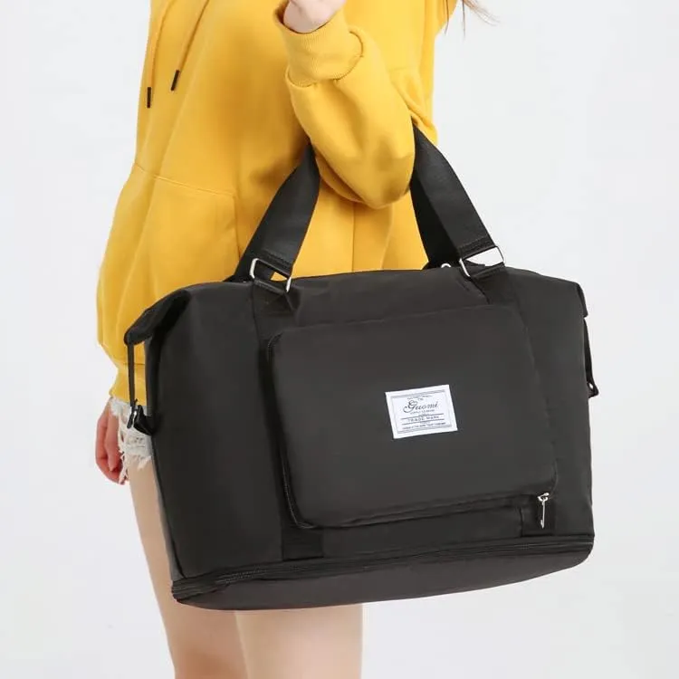 2025 new travel bag, sports and fitness, large-capacity expandable folding bag for production (blue)