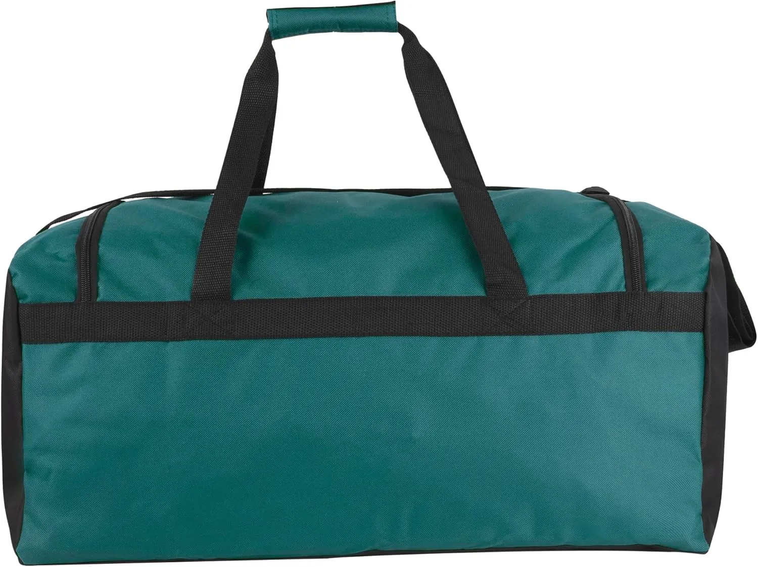 24 Pack Reflective Duffle Bags Bulk for Homeless Adults, Gym, Foster Kids Bulk Duffel Bags Wholesale (Green Pack)