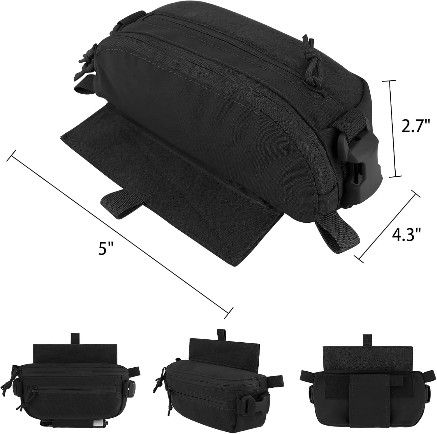3 in 1 Drop Pouch Hanger Pouches Waistpack Sling Bag Fanny Pack for Vest JPC CPC LBT K19
