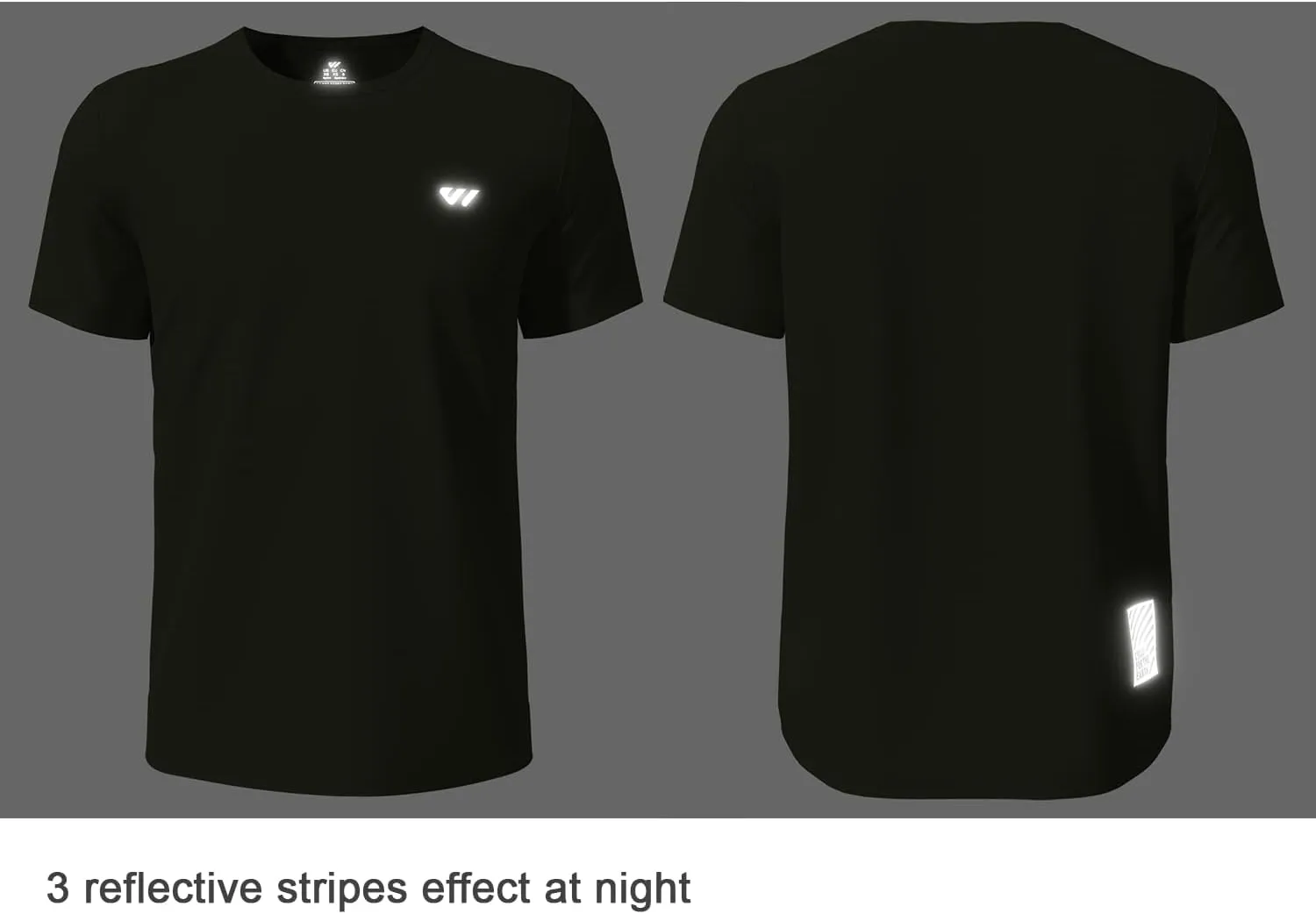 3 or 5 Pack Workout Shirts for Men Quick Dry Running T-Shirt Short Sleeves Moisture Wicking Crew Neck Tee Athletic Casual Top