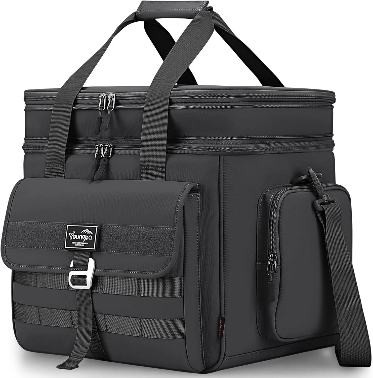 36L Large Soft Cooler Insulated Cooler Bag Soft Sided Collapsible Coolers for Travel, Camping, Beach. Leakproof, Waterproof, Expandable, 36L