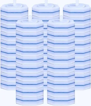 50Count Disposable Toilet Brush Heads and Ultimate Toilet Wand Kit,Compatible with Clorox Toilet Wand Refills,Used for Toilet and Bathroom Cleaning
