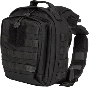 5.11 Tactical Sling Bag Pack MOAB 6, Shoulder Crossbody Military Bag, 11L, Black, Style 56963ABR