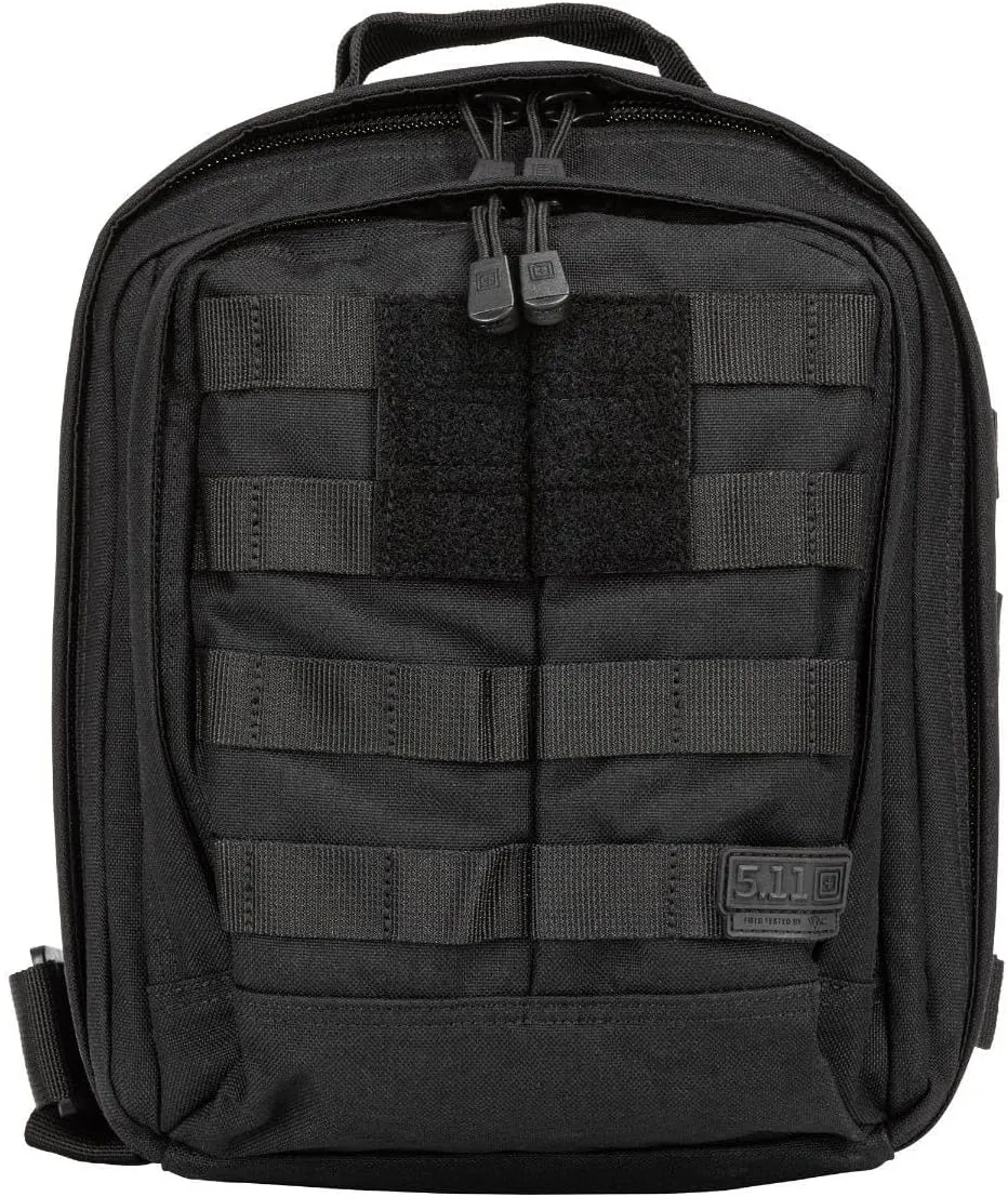 5.11 Tactical Sling Bag Pack MOAB 6, Shoulder Crossbody Military Bag, 11L, Black, Style 56963ABR