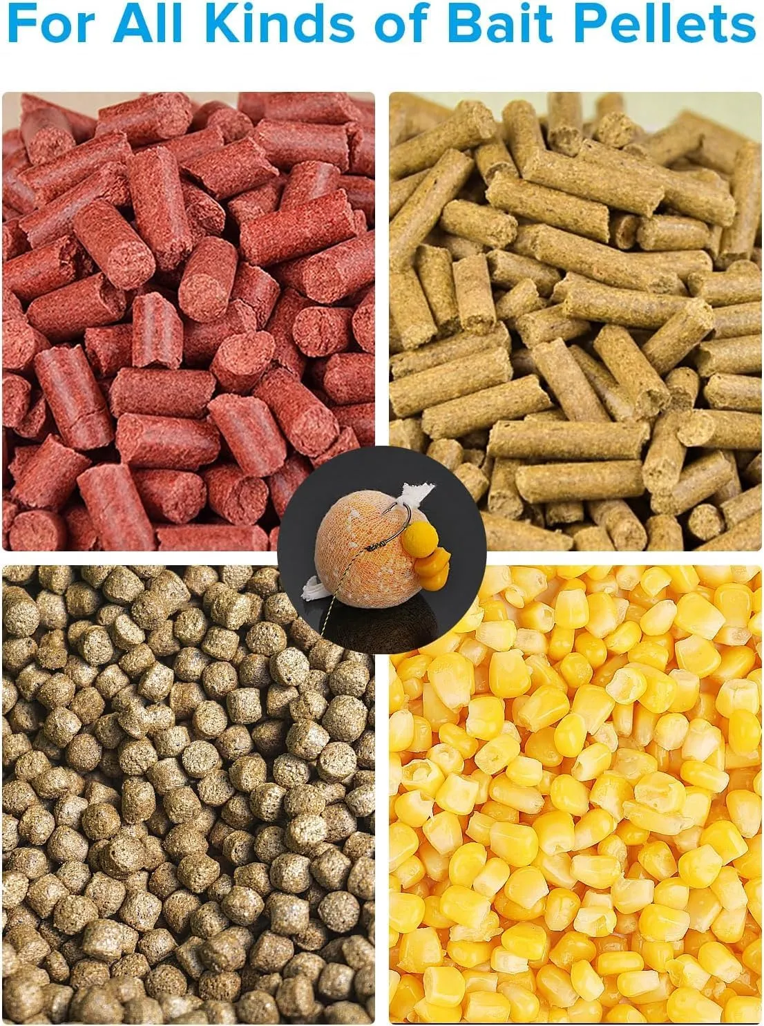 5M PVA Mesh Kit with Scissors 18mm 25mm 37mm 44mm Wide PVA Mesh Carp Fishing Accessories with Funnel & Plunger System Fast Melt PVA Mesh Bag Fishing Refill for Boilie Bait Feeding (5M, 25mm)