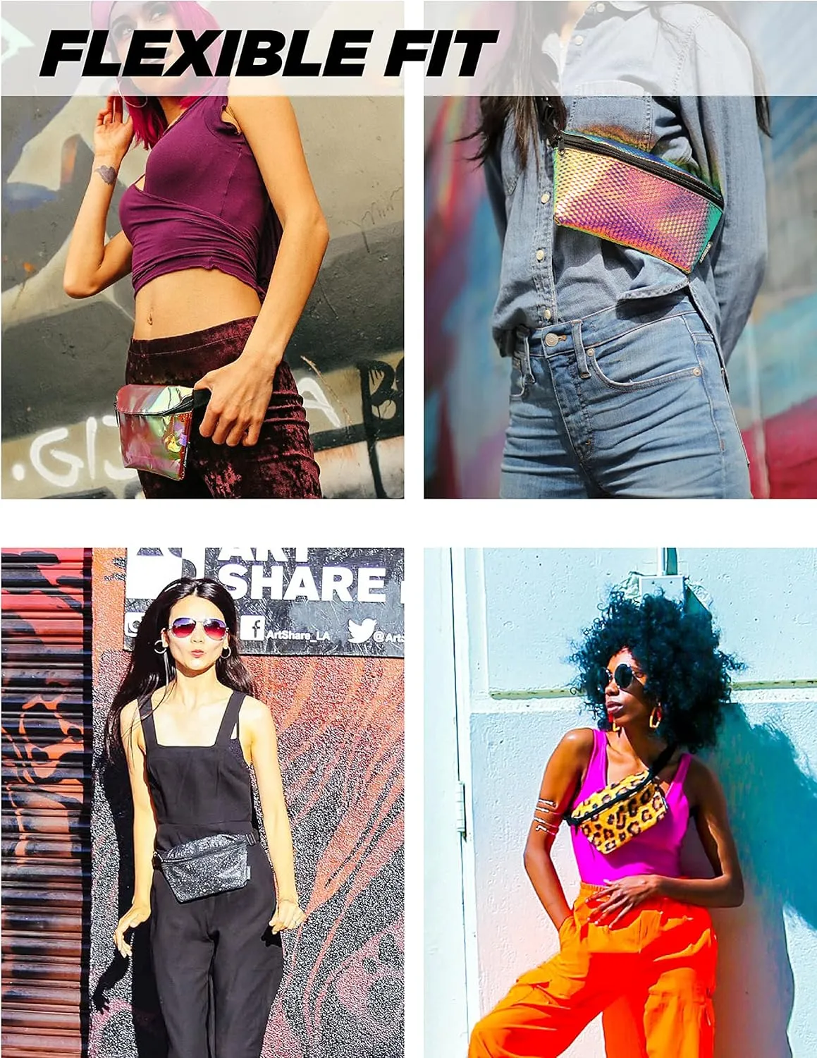 70s SUEDE LT BLUE Fanny Pack Crossbody Bags for Women Festival Bag Small Cute Fanny Packs for Women Fashionable Concert Rave Accessories Fanny Pack for Men Womens Fashion Waist Hip Bum Slim