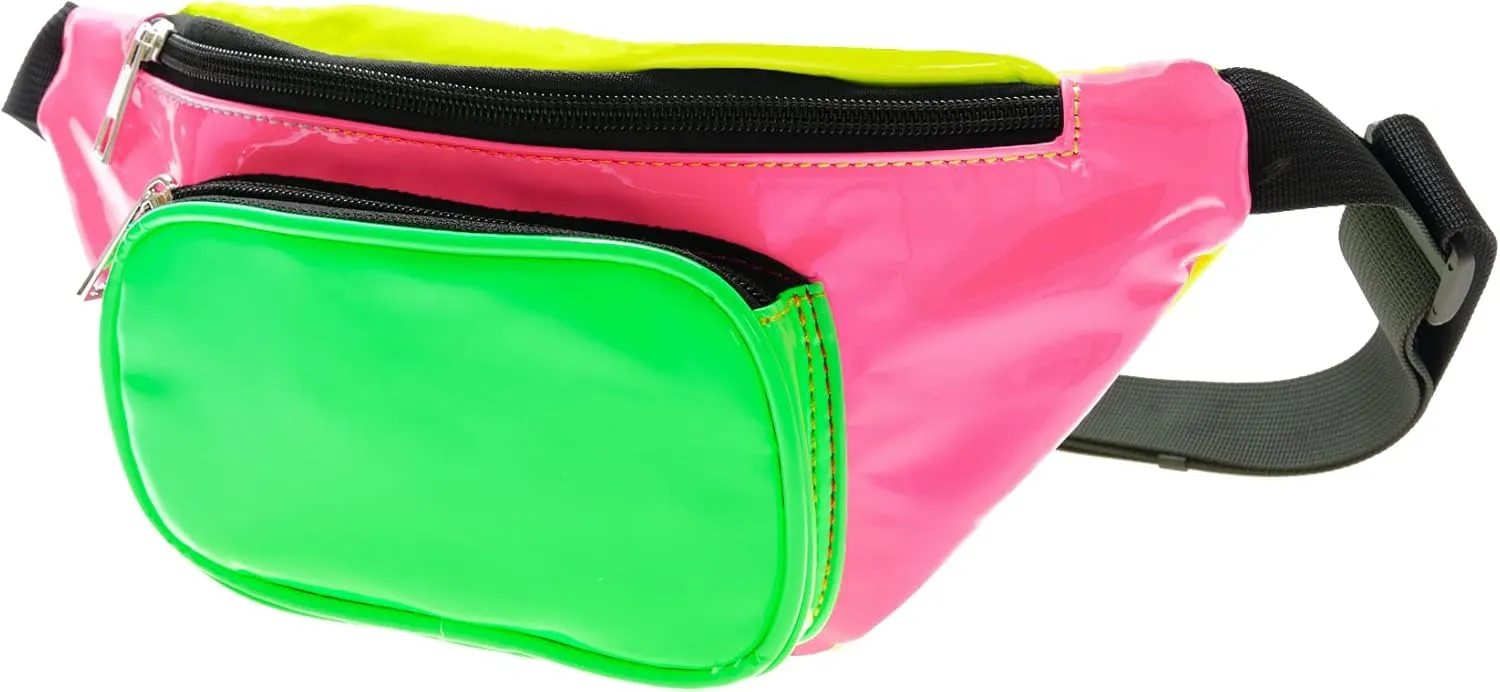 80s outfit for women Crossbody Hip Hop Bag 80s Phanny Pack 90s Party Fanny Packs