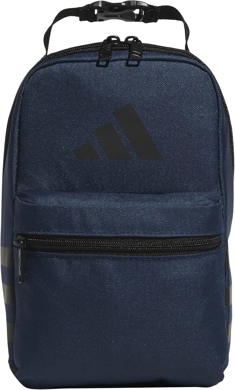 adidas Santiago Bag Cooler, Insulated Food Container, Adult Lunch Boxes for Women and Men with Mesh Pocket, Mineral Blue/Black/3.0, One Size