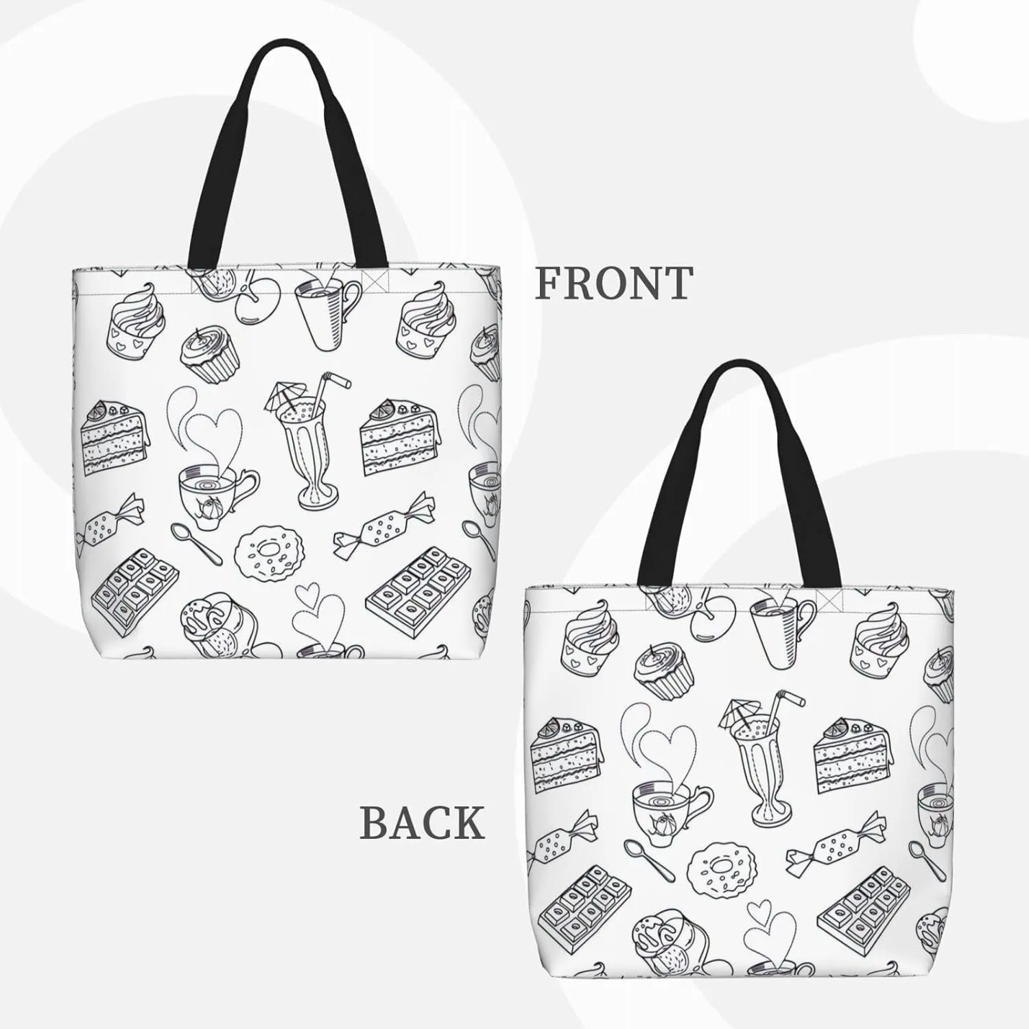 African Textile Patchwork Print Tote Bags Reusable Grocery Bag Shoulde Bag Handbag For Office Shopping Travel Women