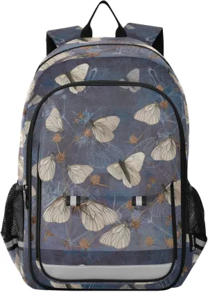 ALAZA Butterflies on Thorns Casual Backpack Bag Travel Knapsack Bags