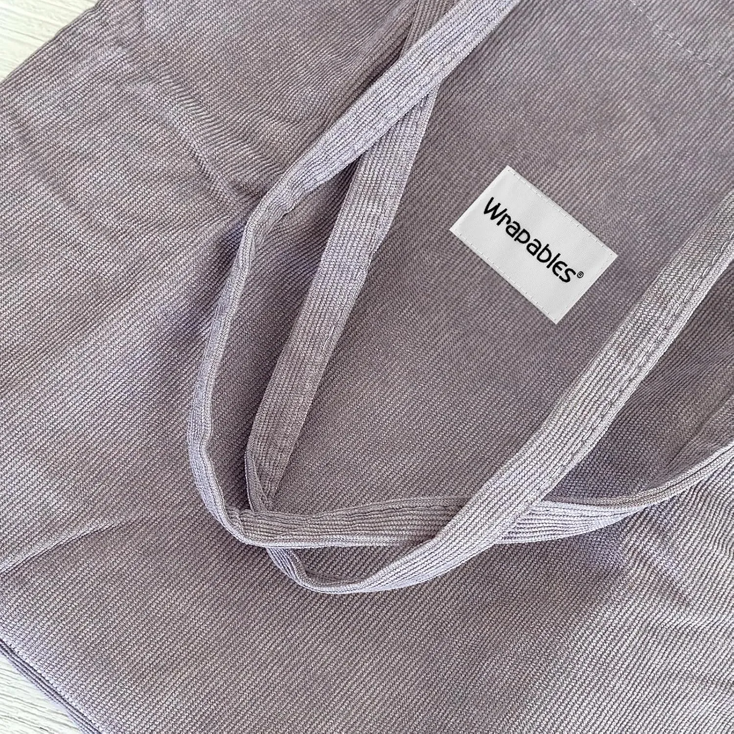 allydrew Corduroy Tote Bag, Casual Everyday Shoulder Handbag