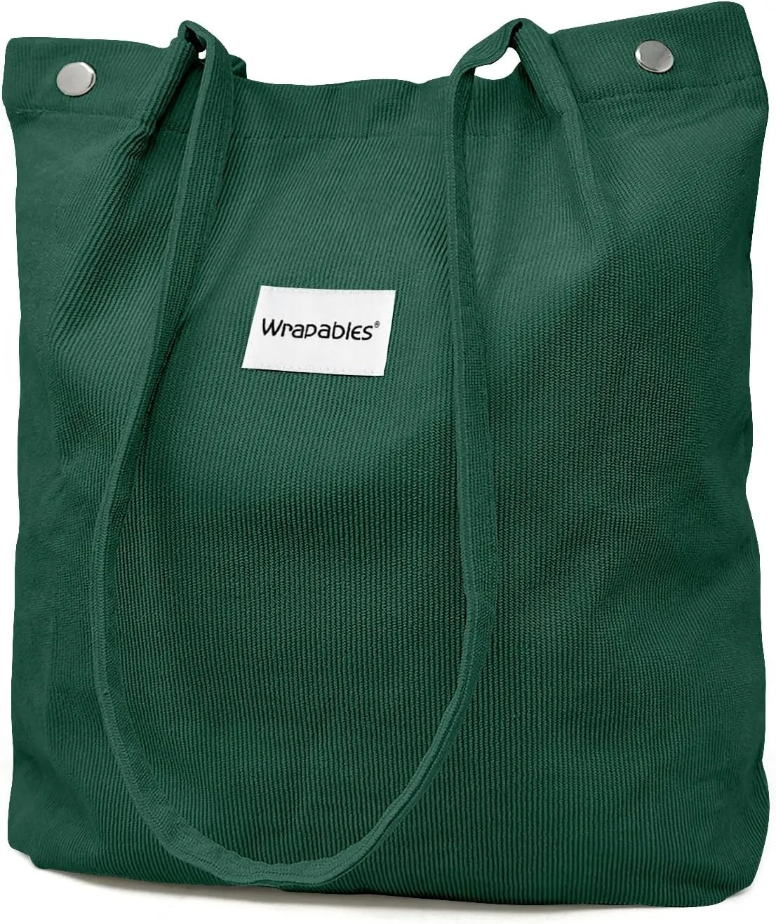 allydrew Corduroy Tote Bag, Casual Everyday Shoulder Handbag