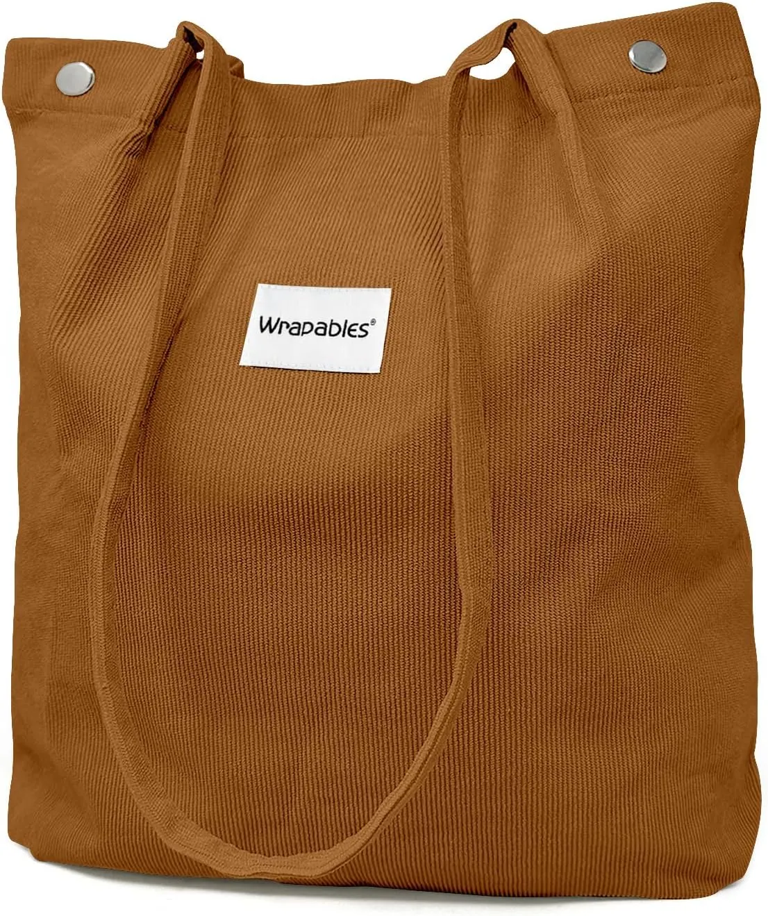 allydrew Corduroy Tote Bag, Casual Everyday Shoulder Handbag