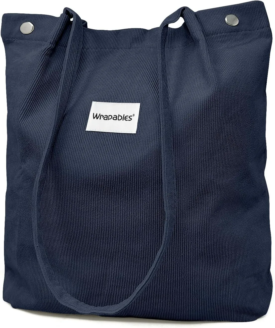 allydrew Corduroy Tote Bag, Casual Everyday Shoulder Handbag