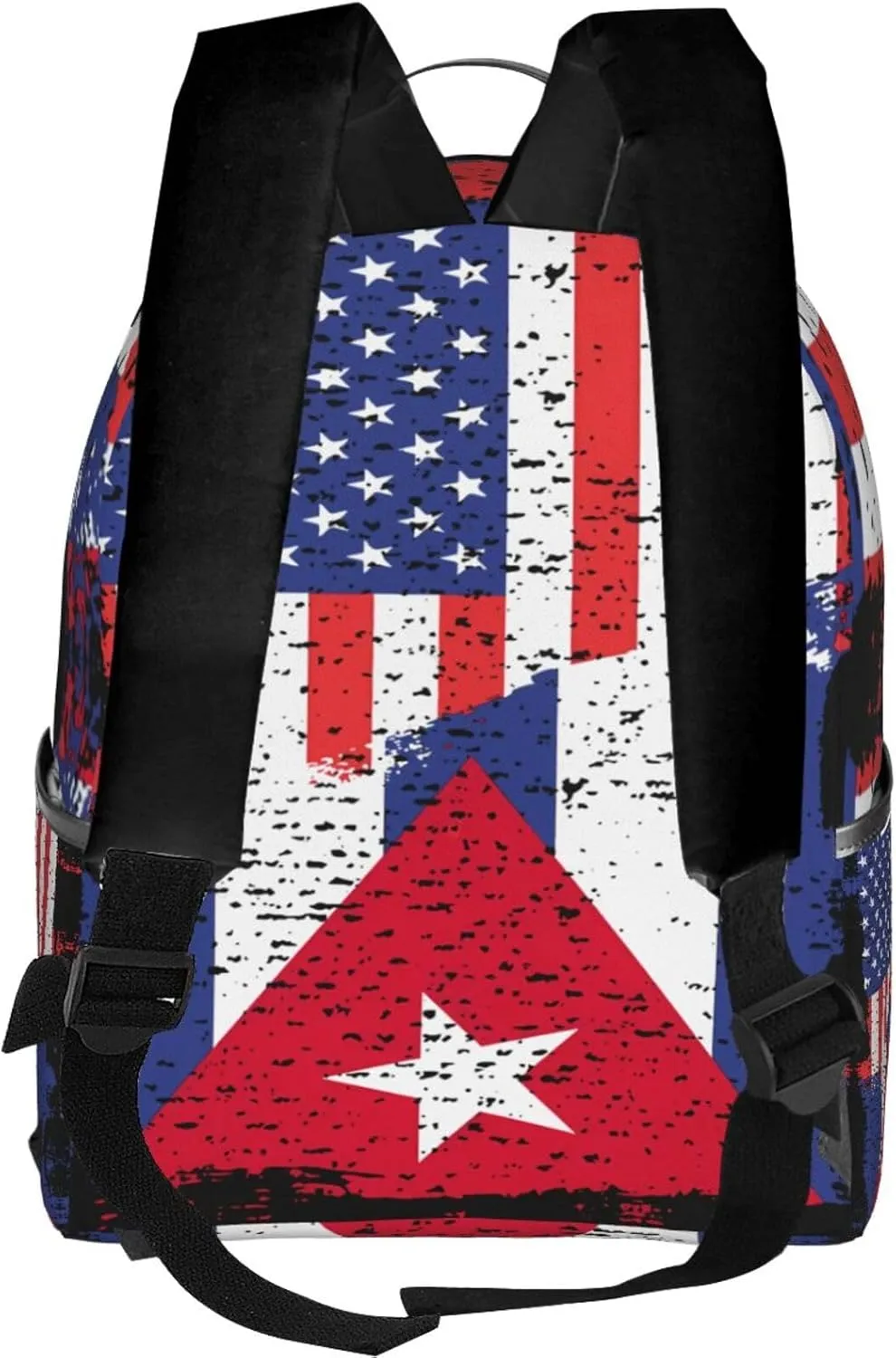 American Cuba Flag Cuban Roots Casual Backpacks Laptop Backpack Carry-on Daypack Sports Travel Rucksack Lightweight Working Bag for Outdoor Hiking Cycling Walking