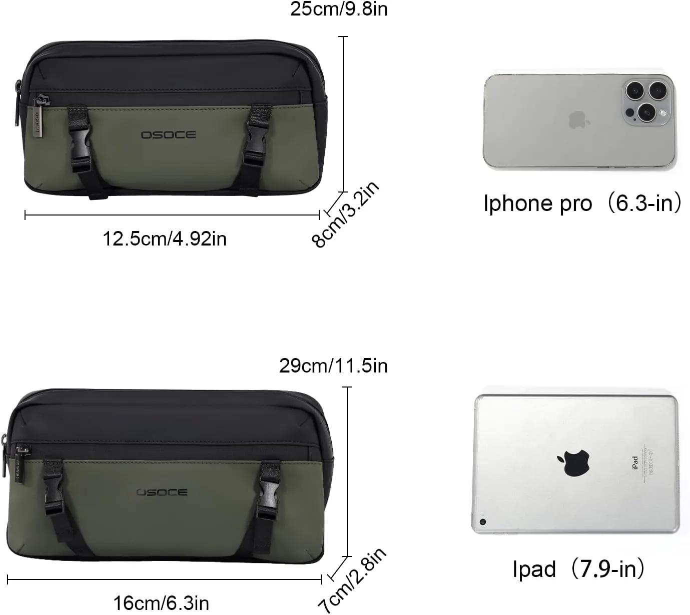Anti-Theft Crossbody Sling Bags for Men and Women,Water-resistant Fanny Packs for Men, Crossbody Travel Bags for Women