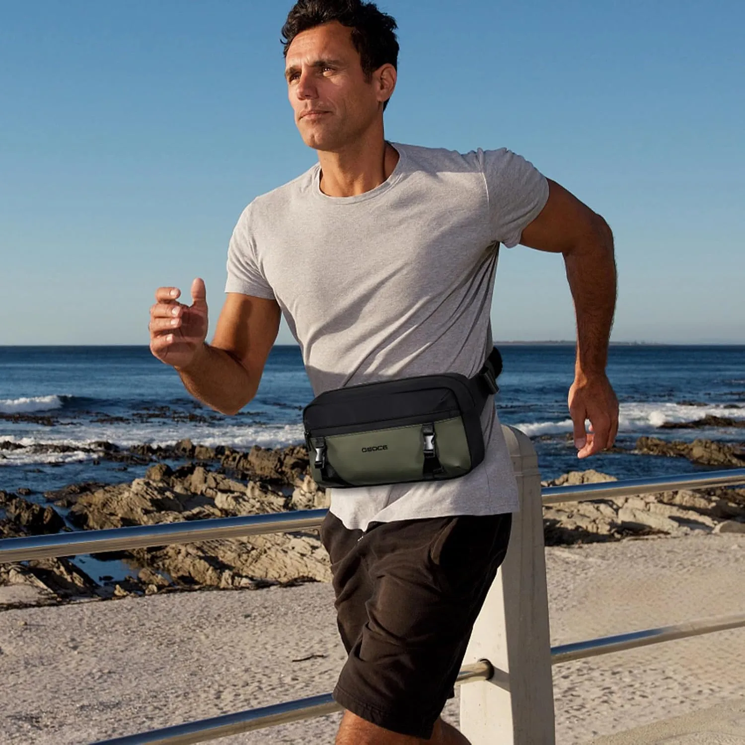 Anti-Theft Crossbody Sling Bags for Men and Women,Water-resistant Fanny Packs for Men, Crossbody Travel Bags for Women