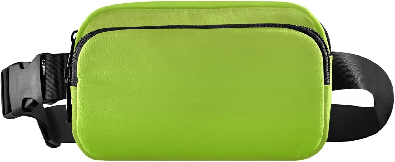 Avocado Green Fruit Gradient Fanny Packs Women Pattern Hip Pack Belt Pouch Waterproof Crossbody Waist Pack