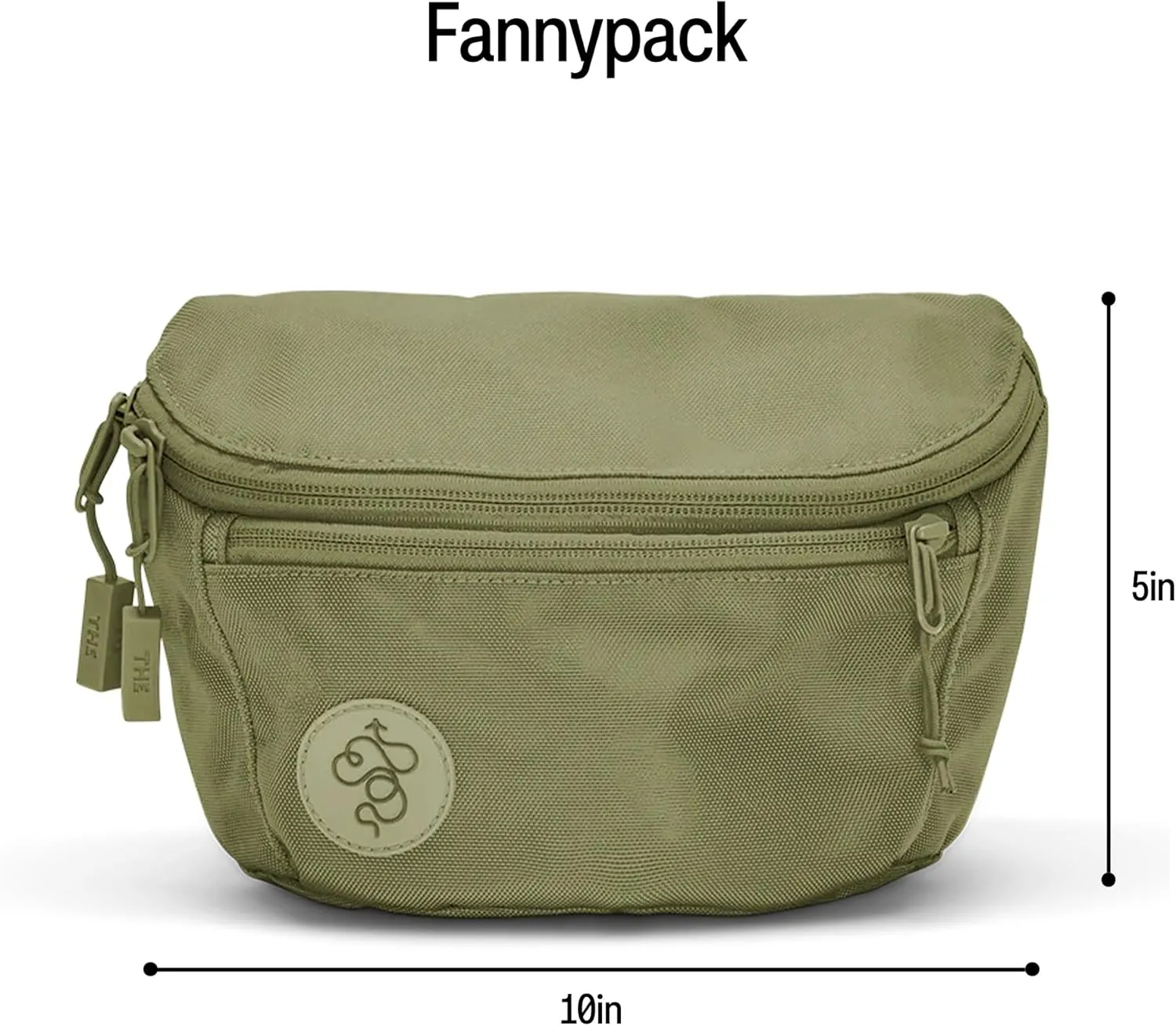 Baboon to the Moon Full Size Fanny Pack 3L – Womens Crossbody, Belt Bag for Women, Fanny Pack for Men, Crossbody Bags for Women Travel, Waist Bags