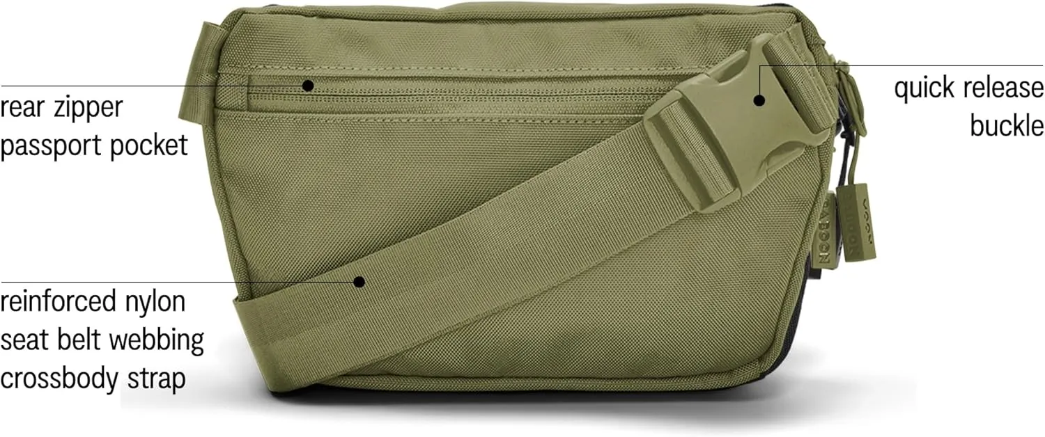 Baboon to the Moon Full Size Fanny Pack 3L – Womens Crossbody, Belt Bag for Women, Fanny Pack for Men, Crossbody Bags for Women Travel, Waist Bags