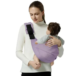 Baby Sling Carrier, Toddler Sling, Baby Carrier One Size Fits All, Purple