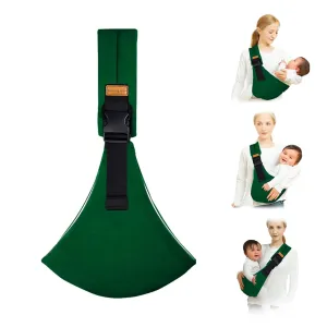Baby Sling,Baby Sling Carrier,Toddler Carrier,Carrier for 10-30lbs,Lightweight and Non-Slip Hip Seat(Green)
