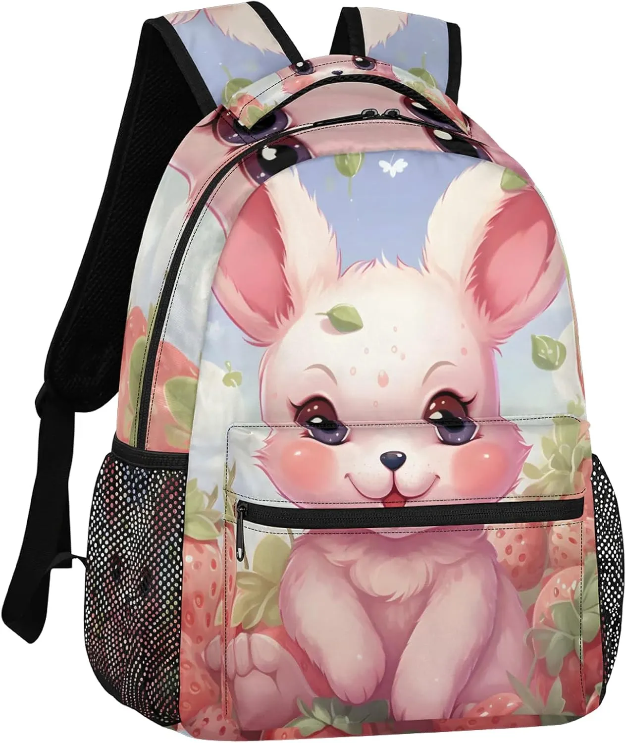 Backpack Greedy Bunny Book Bags Laptop Backpacks Lightweight Multipurpose Daypack for Men Women Travel Hiking