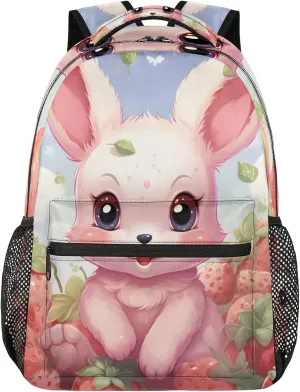 Backpack Greedy Bunny Book Bags Laptop Backpacks Lightweight Multipurpose Daypack for Men Women Travel Hiking