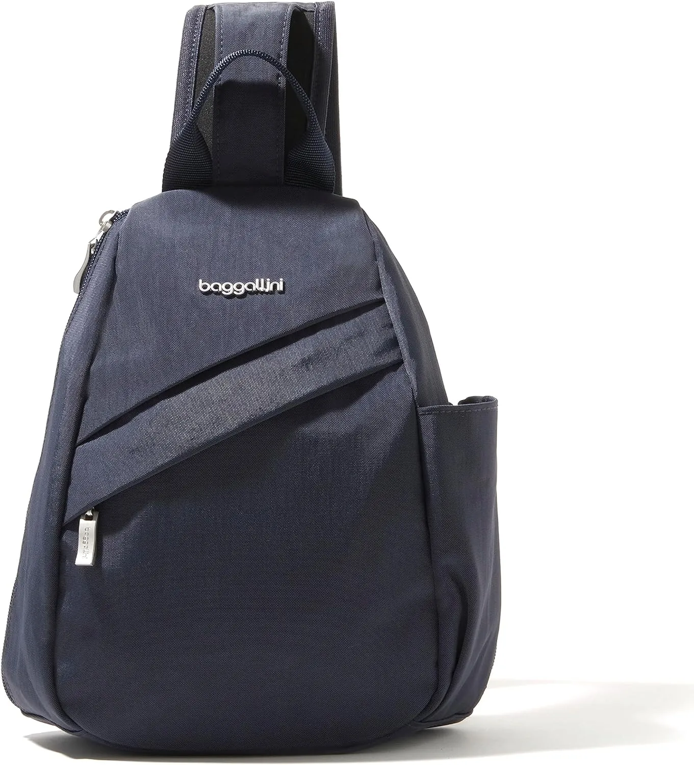 Baggallini Medium Sling Backpack - Lightweight Sling Bag with Convertible Adjustable Shoulder Strap