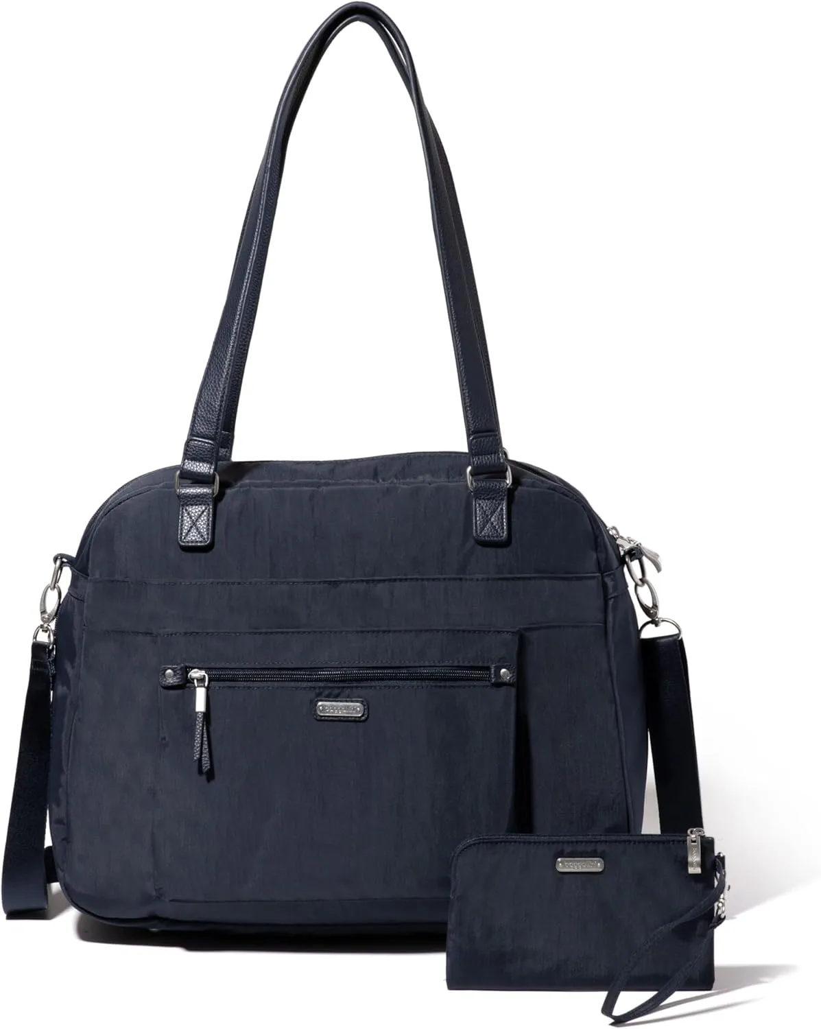 Baggallini Overnight Expandable Laptop Tote - Lightweight Travel Bag for Women