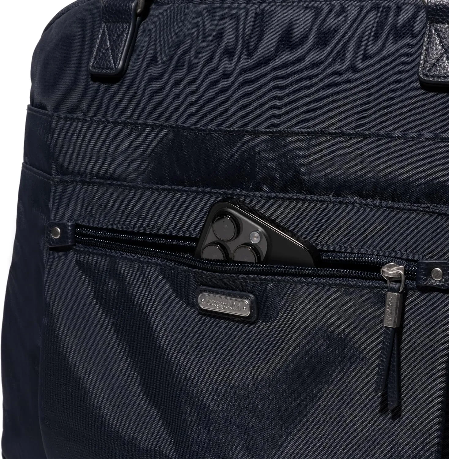 Baggallini Overnight Expandable Laptop Tote - Lightweight Travel Bag for Women