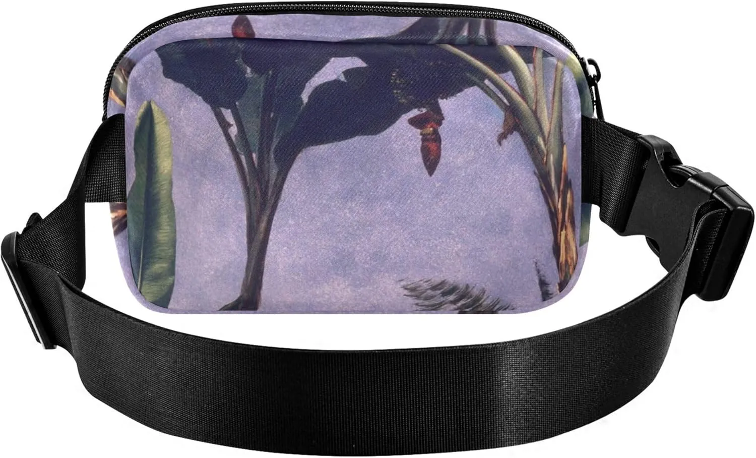 Banana Trees Albert Bierstadt Print Waterproof Women Fanny Pack Belt Bags Hip Pack Cartoon Crossbody Waist Purse