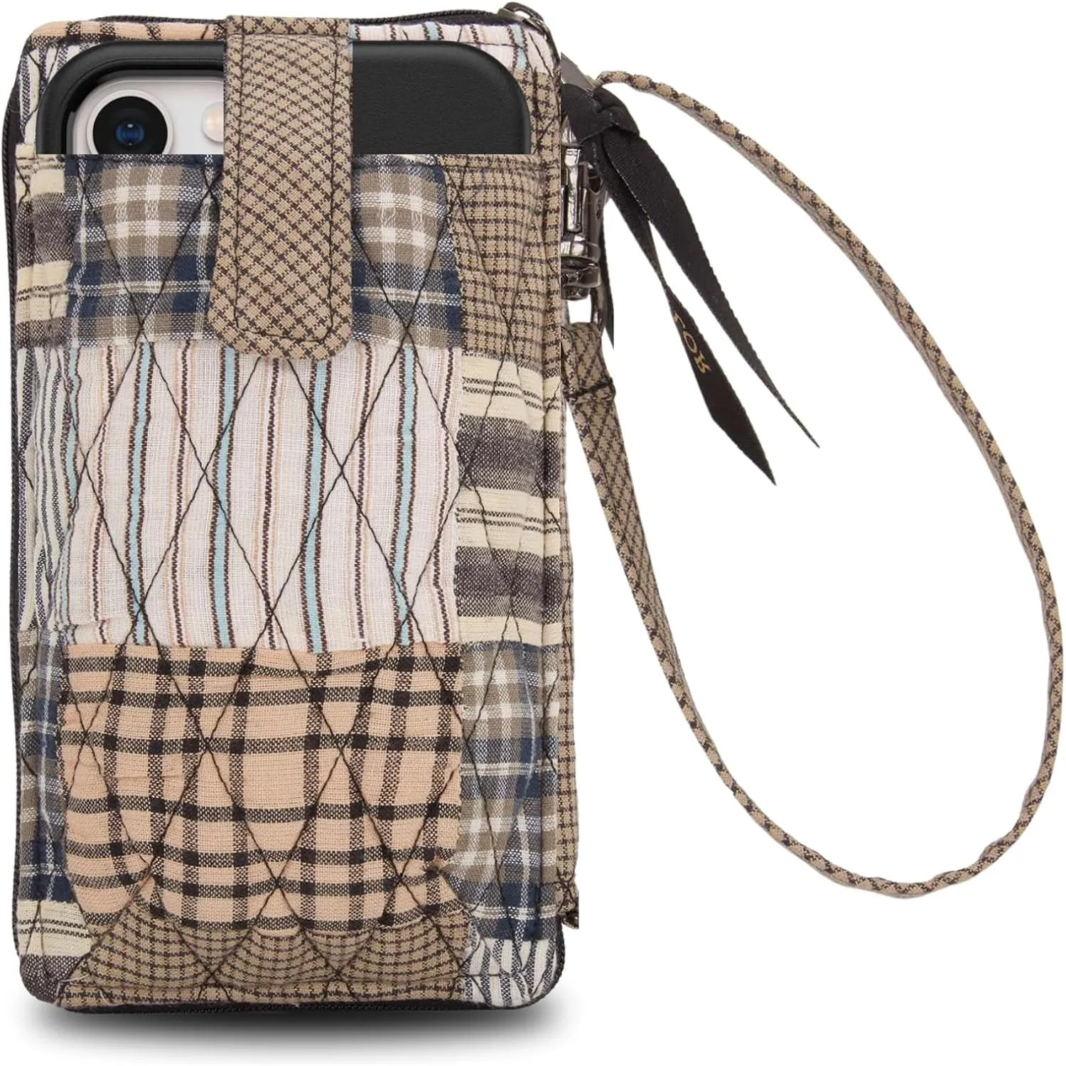 Bella Taylor Cell Phone Wristlet Wallet for Women with Smartphone Pocket and RFID Protection