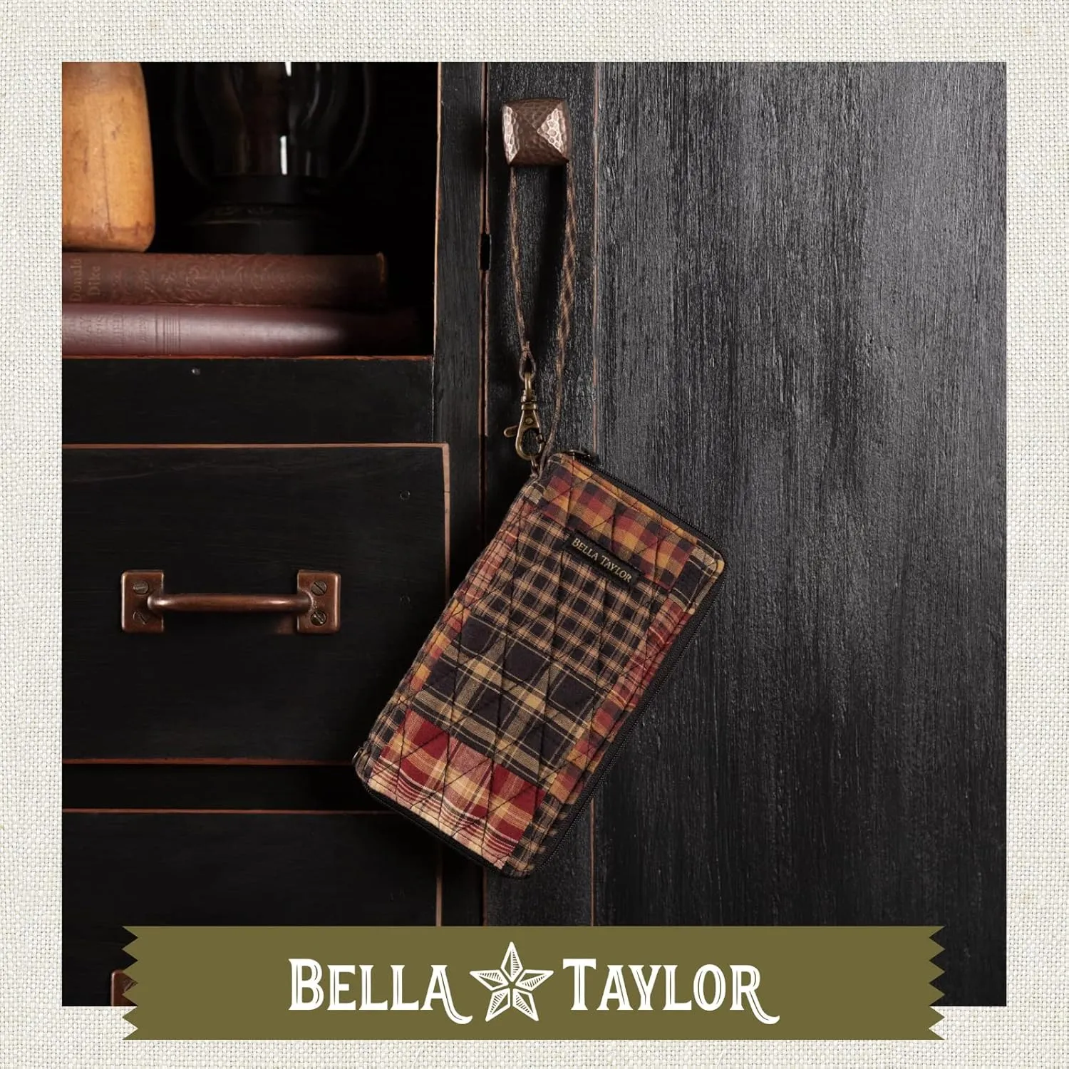Bella Taylor Cell Phone Wristlet Wallet for Women with Smartphone Pocket and RFID Protection