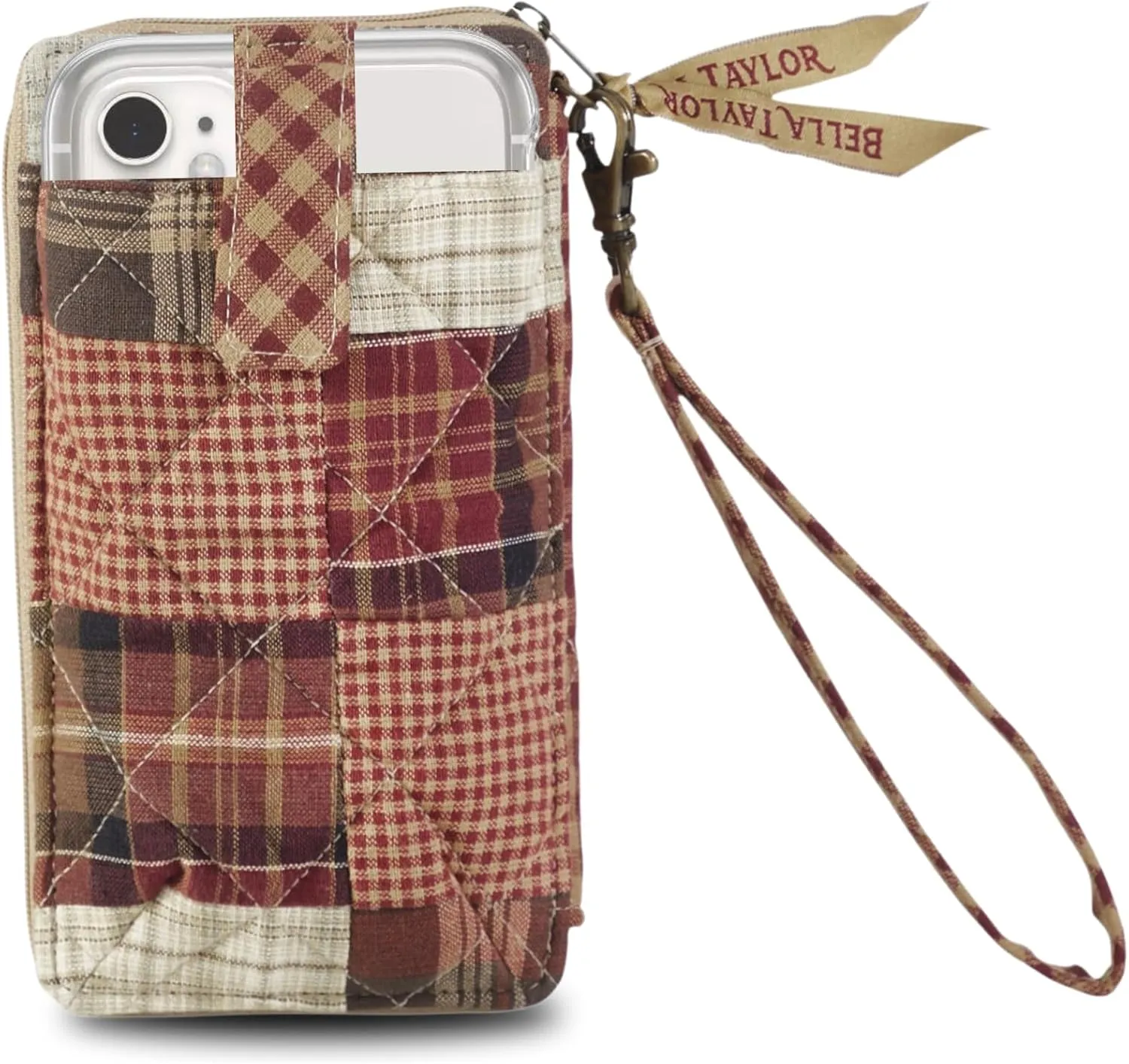 Bella Taylor Cell Phone Wristlet Wallet for Women with Smartphone Pocket and RFID Protection