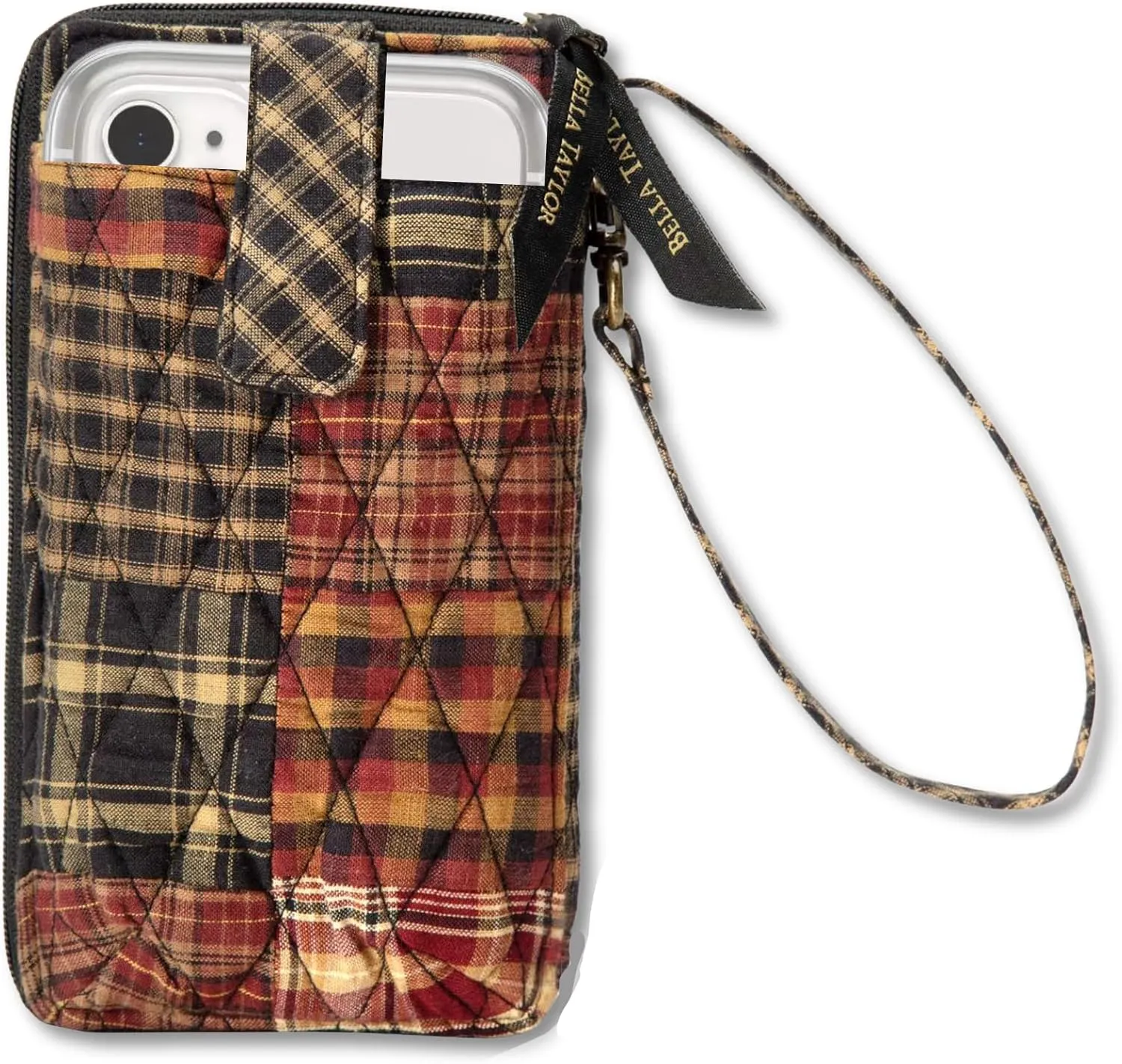 Bella Taylor Cell Phone Wristlet Wallet for Women with Smartphone Pocket and RFID Protection