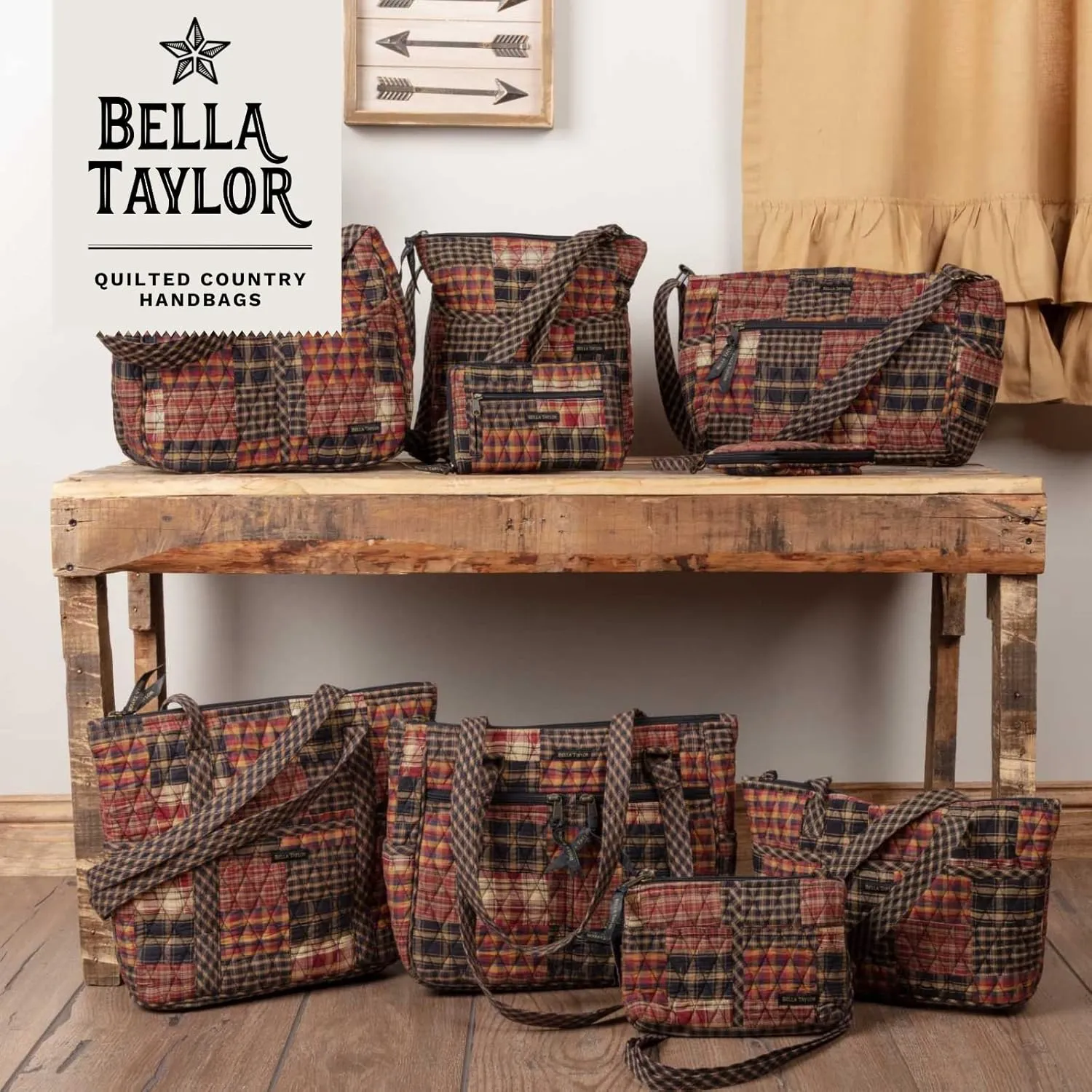 Bella Taylor Everyday Tote | Lightweight Quilted Fabric Handbags for Women