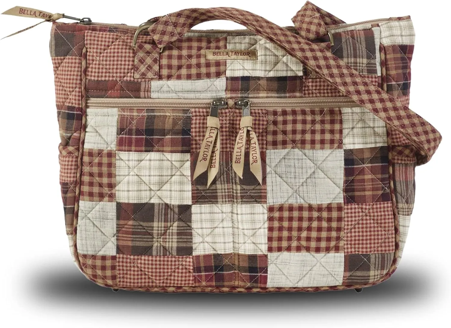 Bella Taylor Everyday Tote | Lightweight Quilted Fabric Handbags for Women