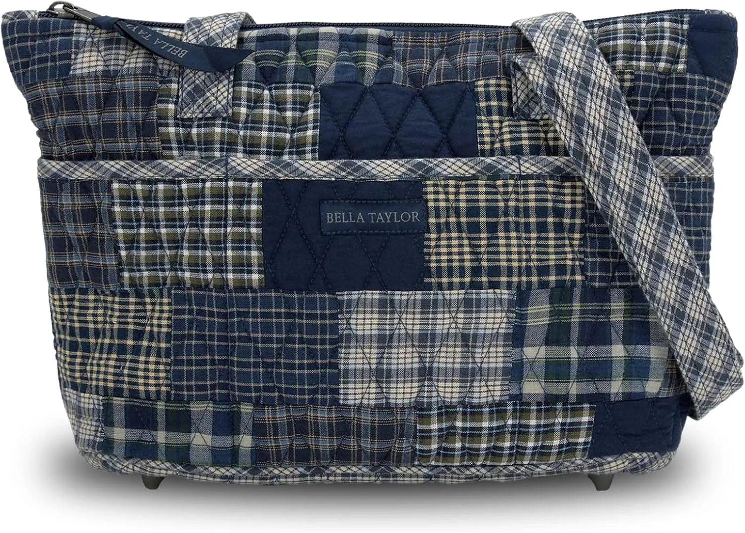 Bella Taylor Small Tote | Lightweight Quilted Fabric Purses for Women