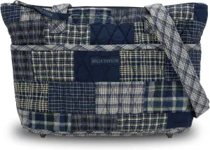 Bella Taylor Small Tote | Lightweight Quilted Fabric Purses for Women