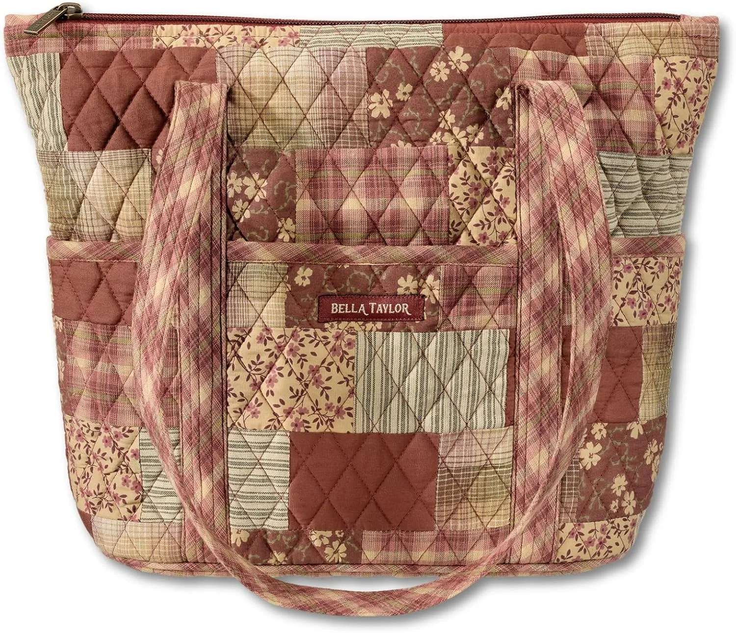 Bella Taylor Stride Tote | Lightweight Quilted Fabric Handbags for Women