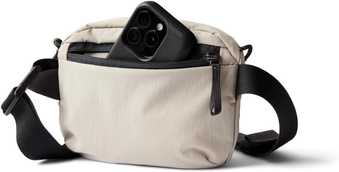 Bellroy Lite Belt Bag (versatile crossbody bag, fanny pack) - Ash